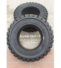 Lốp Dunlop 28x9-15 - Lốp đặc 28x9-15 - Lốp xe nâng 3 tấn